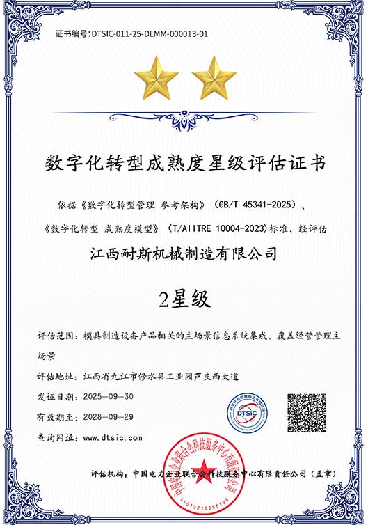 数字化转型成熟度2星